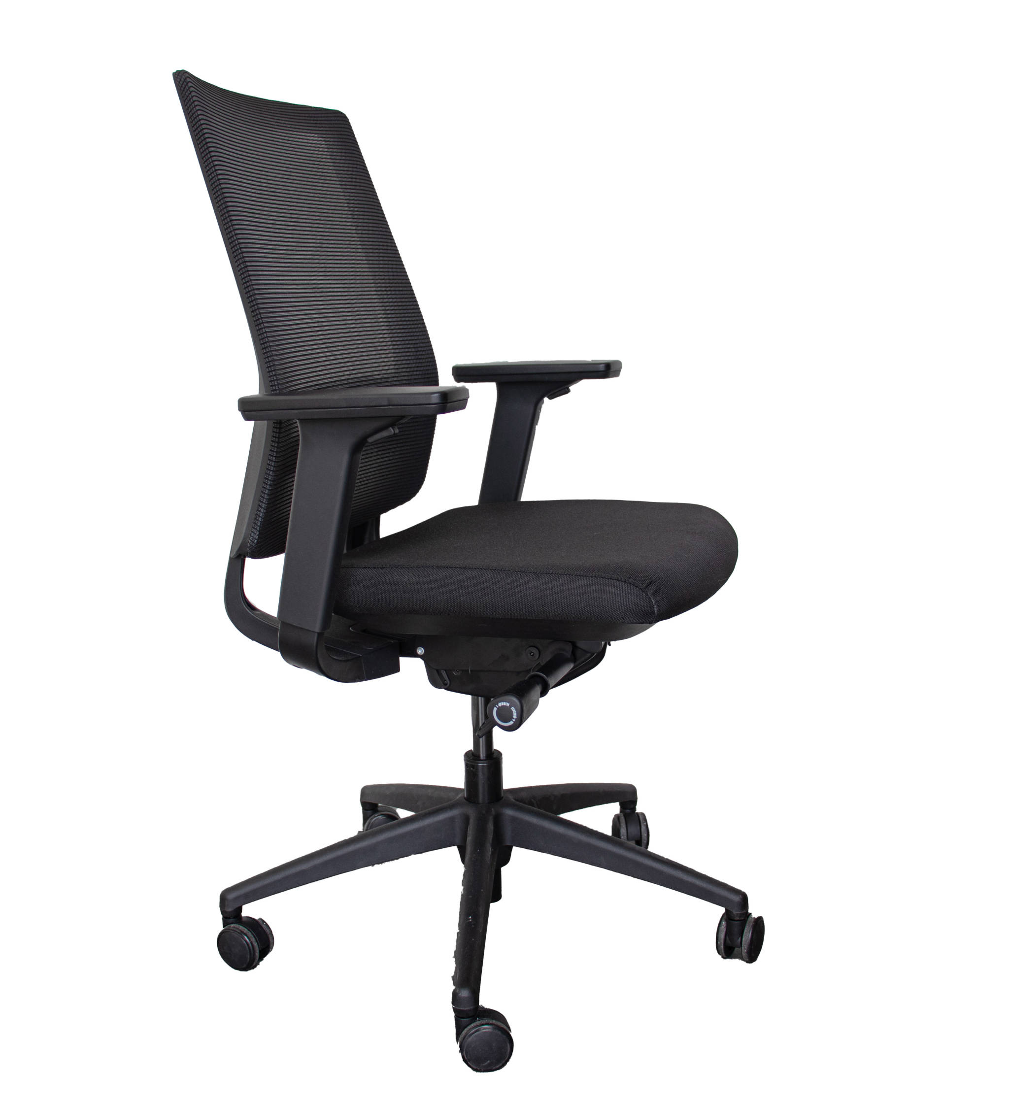 Arbo office chair Lugano black mesh bySKEPP 